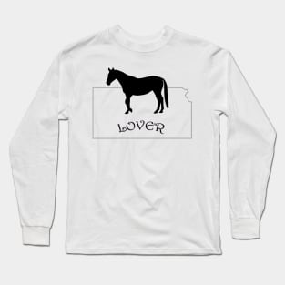 Kansas Horse Lover Gifts Long Sleeve T-Shirt